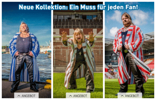 Wieder da: Der Hamburger Bademantel!